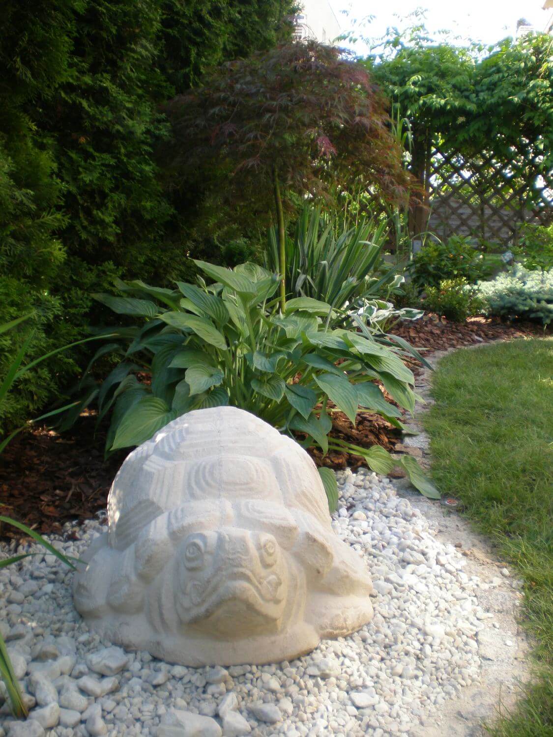 rzeźba żółwia